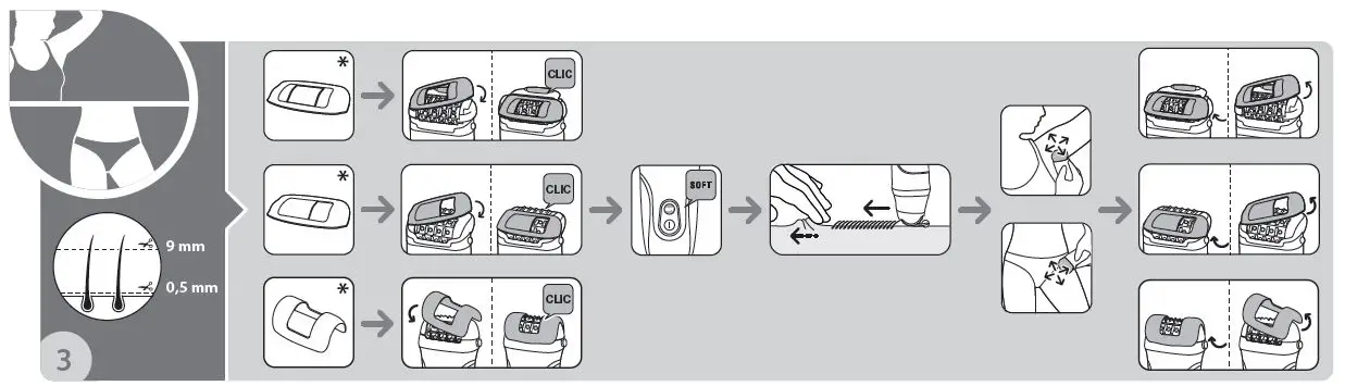 Rowenta EP4930FO Wet and Dry Aquasoft Trimmer fig3