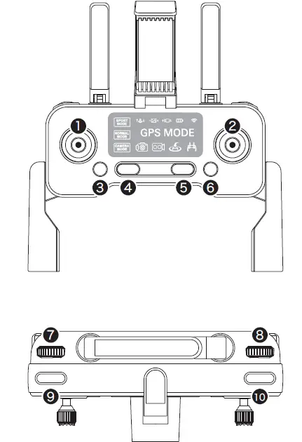 SJRC F11 4K Pro Folding Aircraft fig 4