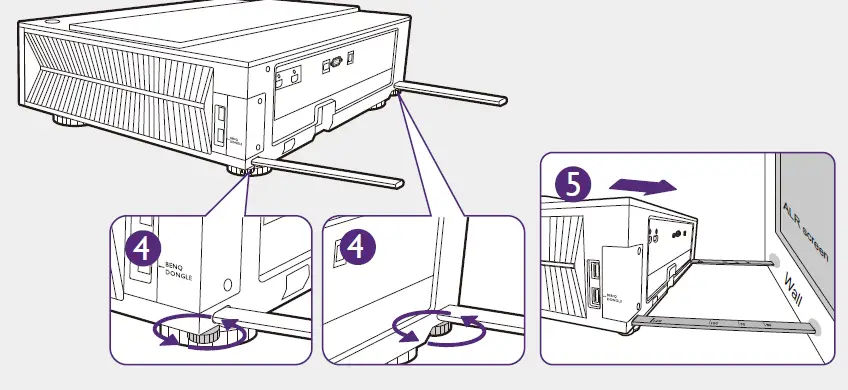 BenQ V7000i Laser TV Projector FIG 12