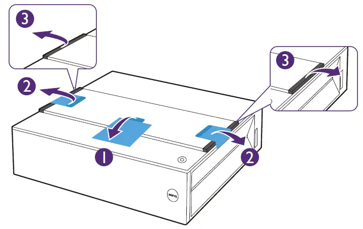 BenQ V7000i Laser TV Projector FIG 5