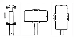 Winners Sun Plastic Electronic WS-21005 MINI Selfie Stick FIG 3