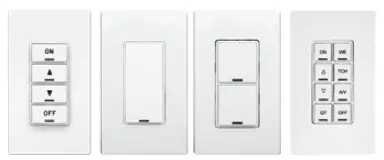 LEVATION DL1KD-1BZ Lumina RF Wireless Room Control System fig 4