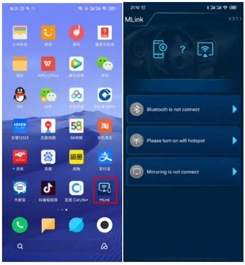 Android Wireless Mirroring