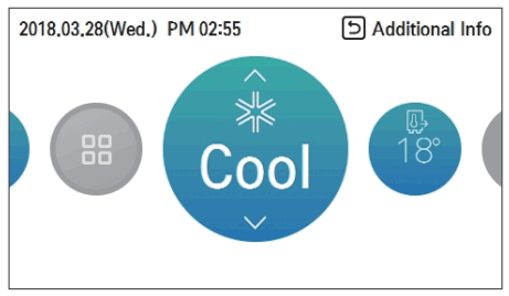 LG MFL68026705 Air To Water Heat Pump - Cooling operation