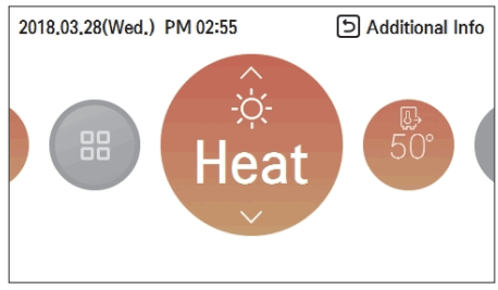 LG MFL68026705 Air To Water Heat Pump - Heating operation