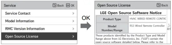 LG MFL68026705 Air To Water Heat Pump - Open source license