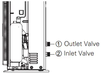 LG MFL68026705 Air To Water Heat Pump - Outlet Valve