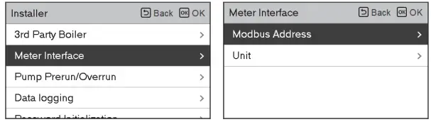 LG MFL68026705 Air To Water Heat Pump - meter interface