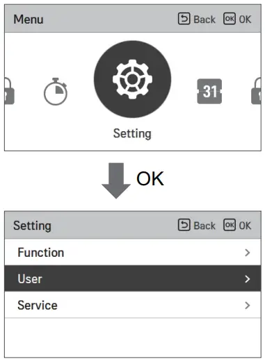 LG MFL68026705 Air To Water Heat Pump - user setting
