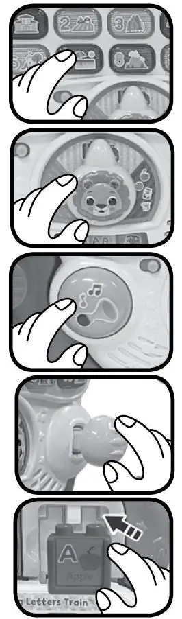 vtech 4-in-1 Learning Letters Train-12