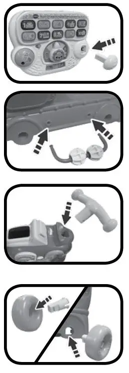 vtech 4-in-1 Learning Letters Train-7