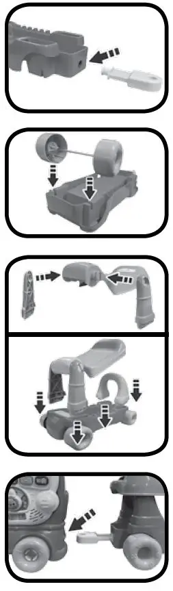 vtech 4-in-1 Learning Letters Train-8