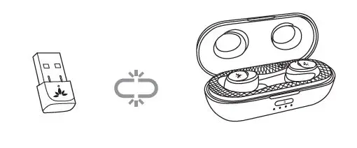 Avantree BTHT-TW130T Ace 130T Wireless USB Adapter Earbud Set-5