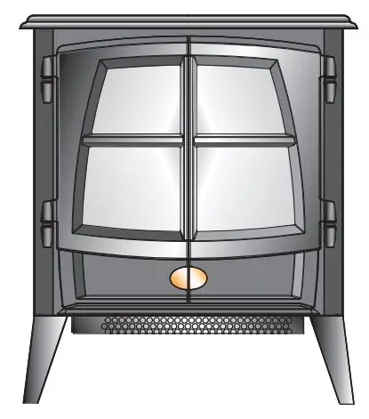 Ewt Optiflame Jazz Optiflame Electric Stove Instruction Manual