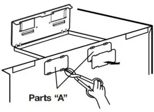 OUTSIDE BACK EXHAUST (HORIZONTAL DUCT)