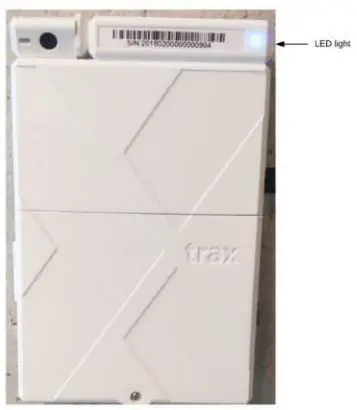 trax Shelf Camera V1.1 2018-01 User Manual - Turn on the camera by using the power button