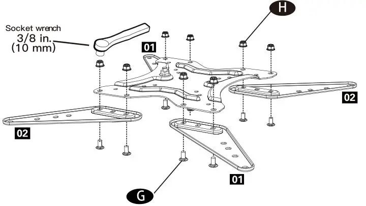 PERLESMITH Medium Full-Motion Tv Wall Mount - Remind