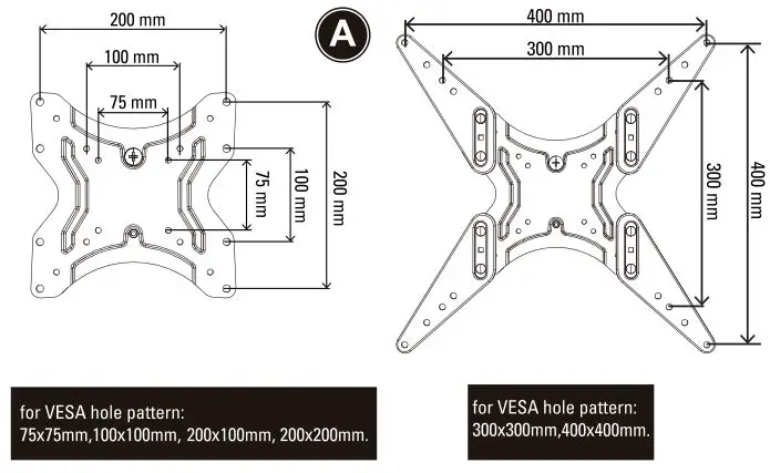 PERLESMITH Medium Full-Motion Tv Wall Mount - STEP 3.1