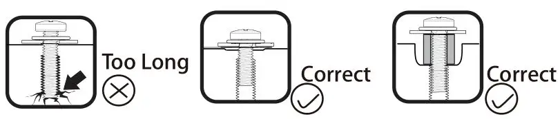 PERLESMITH Medium Full-Motion Tv Wall Mount - STEP 4-1.2