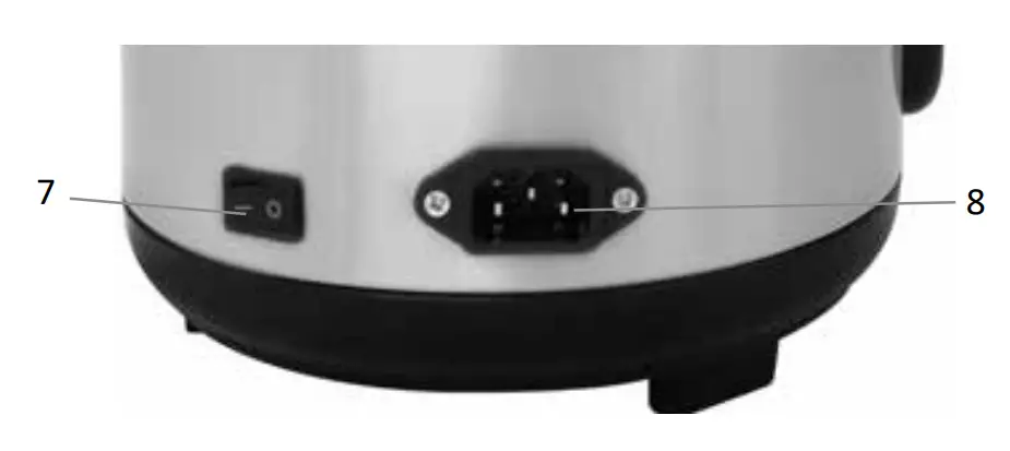 TOMADO TRC1001S Rice Cooker - parts 1