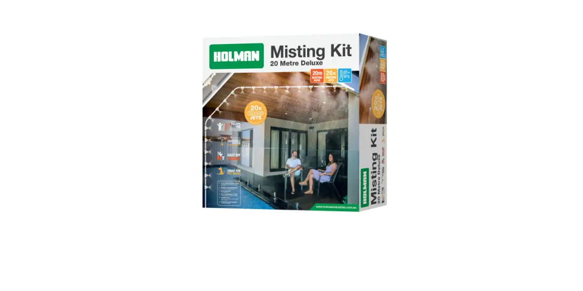 Holman Mk21015 20 Metre Deluxe Misting Kit Instruction Manual Holman Mk21015 20 Metre Deluxe Misting Kit Instruction Manual