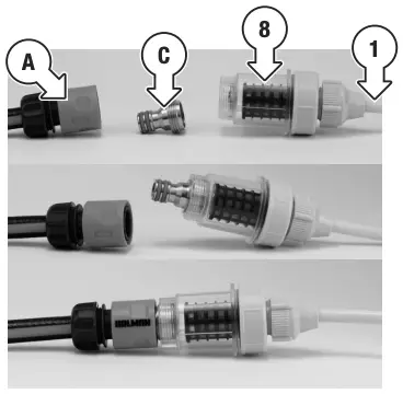 Installing The Misting System 1