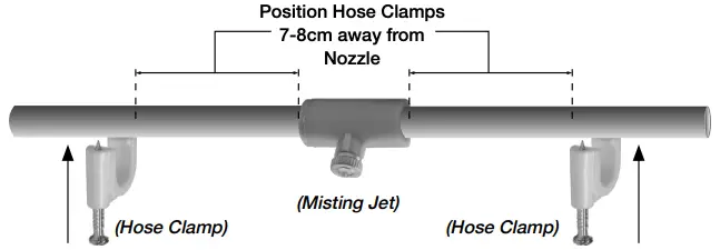 Position Hose Clamps