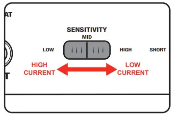 ozito ADWH 011 Auto Darkening Welding Helmet - Sensitivity