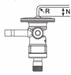 a close up of a logo