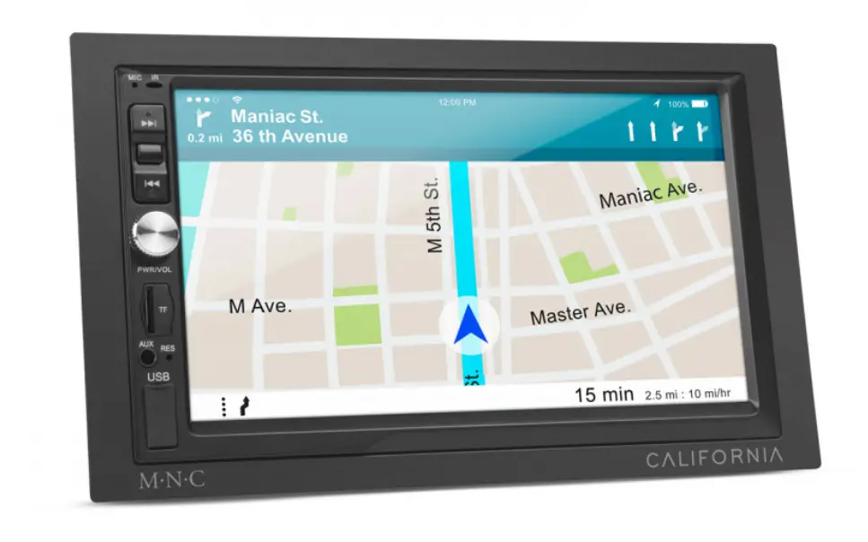 CALIFORNIA-Multimedia-Head-Unit