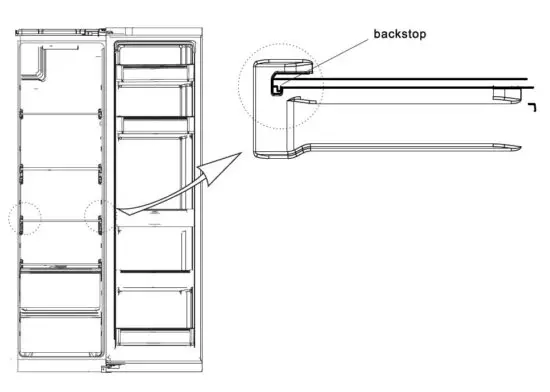 COSMO COS-SBSR263RHSS 26.3 cu. ft. Side-by-Side Refrigerator with Ice Maker & Water Dispenser 12