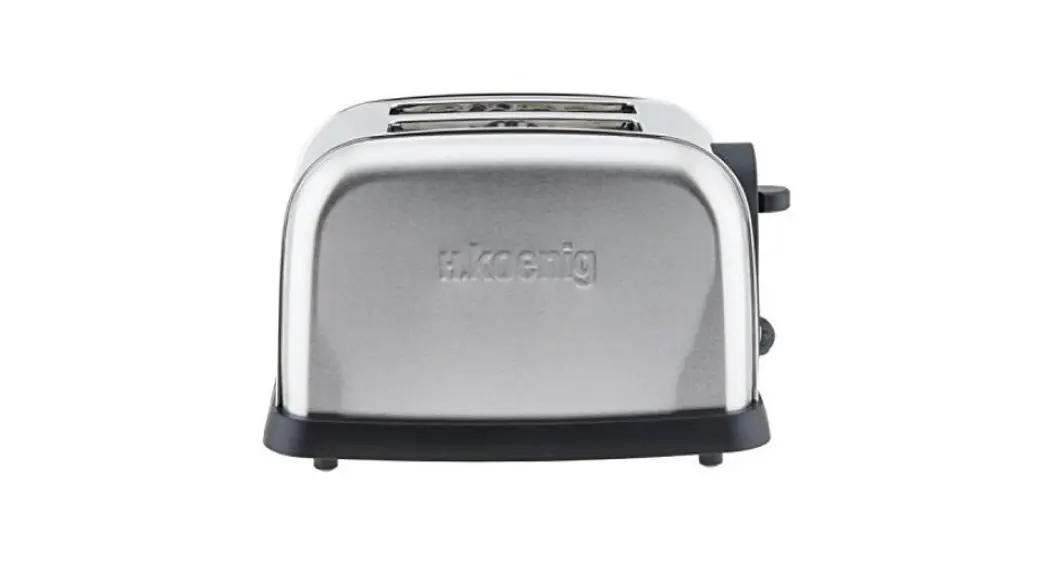 H Koenig Toas7 2-slice Toaster Instruction Manual