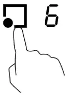 CANDY CEH6DXECTT Ceramic Hob -Icone 2