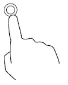 CANDY CEH6DXECTT Ceramic Hob -Icone