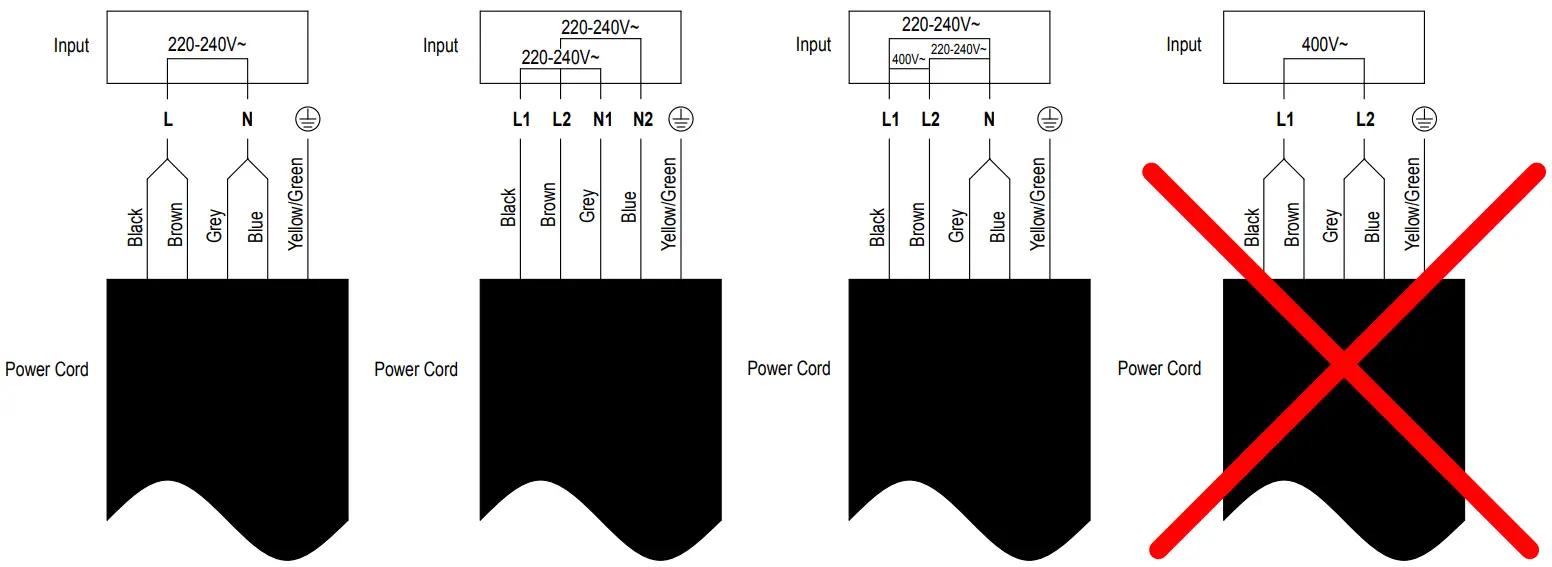 CANDY CEH6DXECTT Ceramic Hob - mains power supply