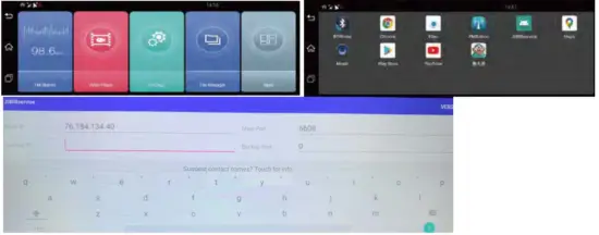 DASHCAM FELE4GCAM1 LiveEye 1 4 Cam Live Streaming 4G WIFI Dash Cam System - SETUP SERVER IP