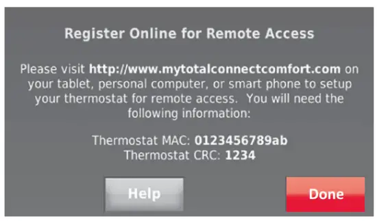 Honeywell Wi Fi Thermostat 9000 Color Touchscreen - 30