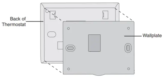 Honeywell Wi Fi Thermostat 9000 Color Touchscreen - installation