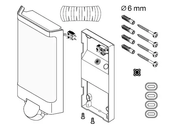 steinel L 220 S LED House Number Wall Light 1