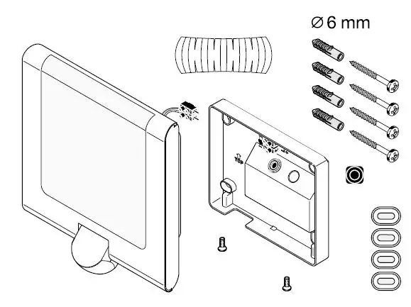 steinel L 220 S LED House Number Wall Light 12