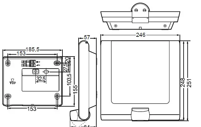 steinel L 220 S LED House Number Wall Light 15