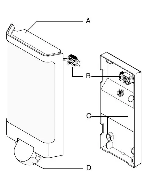 steinel L 220 S LED House Number Wall Light 17