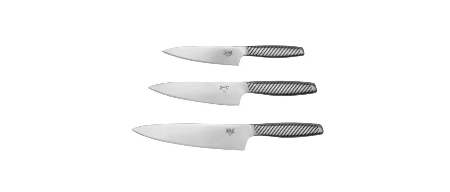 Ikea 365+ 3-piece Knife Set Instruction Manual
