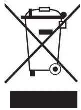 KLARSTEIN 10030273 Hotspot Cooker Exhaust Hood Instruction Manual - Disposal icon