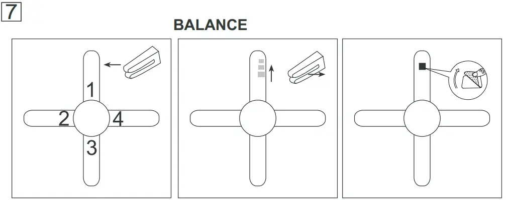 BELIANI 4808G Ceiling Fan with Light Gold BORMEJO -fig5