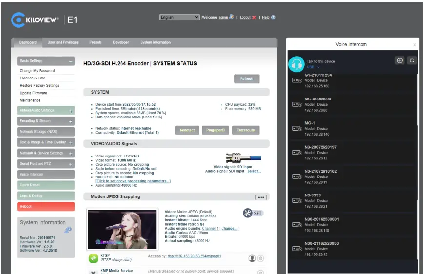 KILOVIEW IP-based video transmission-fig20