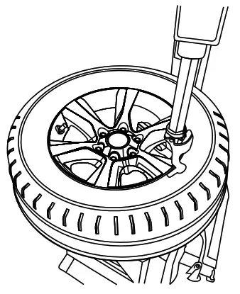 Launch Tech LTR-01 Metal Valve RF-Sensor - Remounting the tire