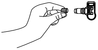 Launch Tech LTR-01 Metal Valve RF-Sensor - Remove the cap