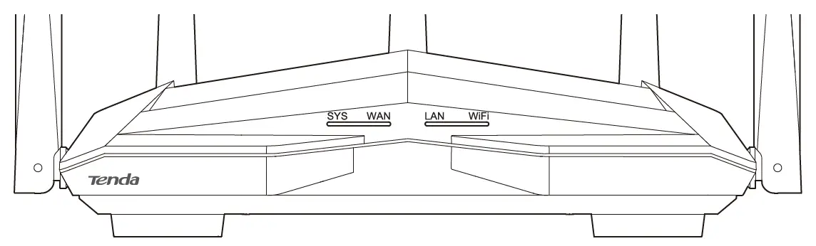 Tenda AC1200 Dual Band Gigabit Wi-Fi Router 7