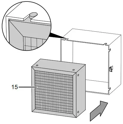 Trotec TAC 1500 AIR CLEANER - Assembly 4
